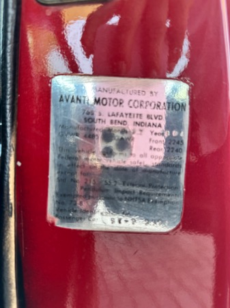 Used-1974-Avanti-II