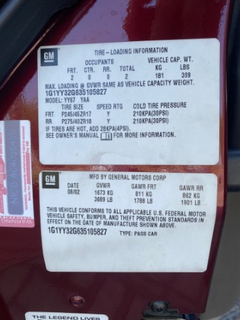 Used-2003-Chevrolet-Corvette-50th