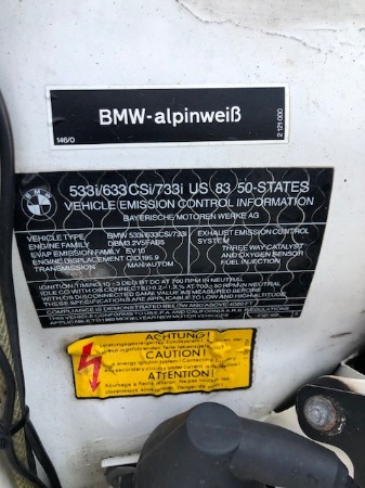 Used-1983-BMW-6-Series-633CSi-5-SPEED